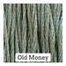 A lemongrass green swatch of Classic Colorworks floss. 