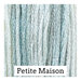 A light blue swatch of Classic Colorworks floss. 