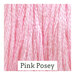 Swatch of pastel pink threads