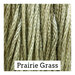 Swatch of khaki green colored threads