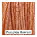 Swatch of light pumpkin colored threads