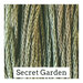 Swatch of dark sage threads