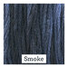 A dark gray swatch of Classic Colorworks floss.