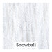 Swatch of white colored threads