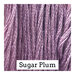 Swatch of light violet colored threads