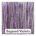 A muted purple swatch of Classic Colorworks floss. 