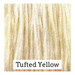 Swatch of very light yellow colored threads