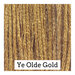 Swatch of gold colored threads