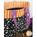 A shot peeking just barely inside the tote, showcasing fabric and handle details.