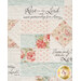 A super close up on the patchwork of the quilt, demonstrating print colors and showcasing the featured psalm panels.