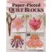 Cover of Wonderful World of Paper-Pieced Quilt Blocks featuring colorful quilt block designs and scissors.