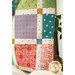 A close up on the tote, demonstrating fabric print and color details.