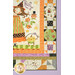 A shot of the bottom right corner of the quilt, showcasing the various blocks along the outer edge of the design.