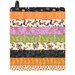 The completed Dry Ideas project, colored in Halloween fabrics from the Ghoul Friends collection, isolated on a white background.