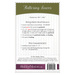 Back cover of the pattern listing required materials and recommended notions.