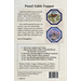 Back cover of the pattern listing project requirements and recommended supplies.