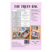 The back of The Truvy Bag pattern with fabric requirements and additional images. 