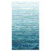 Marble textured cyan fabric with ombre waves.