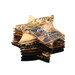 The Bali Batiks - Coffee Shoppe Fat Quarter Bundle in its star shaped packaging, isolated on a white background.