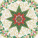 8" x 8" swatch of this fabric
