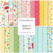 Brightly colored fabric fat quarters featuring playful designs, labeled Sippin' on Sunshine.