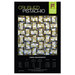 The back of the Crushed Pistachio Quilt Pattern showing an example of the finished quilt with project requirements