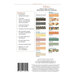 The back of the pattern with project requirements.