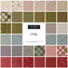 A grid of 32 fabric squares labeled Chilly showcasing various patterns and colors.