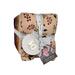 Fabric bundle titled Flannel Season from Moda Fabrics, featuring fabrics with an autumn theme.