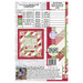Back of A Layer Cake and Panel 3 Pattern with fabric recommendations and a digital version of the completed quilt, as well as a QR code to scan