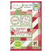 Front of A Layer Cake and Panel 3 Pattern with a section of the finished design and logo for Lavender Lime Quilts