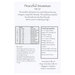 The back of the pattern with floss requirements and finishing information. 