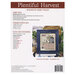 The back of the pattern with floss requirements and fabric information. 