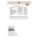Back of a sewing pattern featuring fabric requirements and instructions for the table runner.