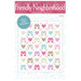 Front of the Friendly Neighborhood quilt pattern, showing the finished pattern in a pastel colorway.