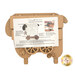 The unfinished Primitive Sheep Cross Stitch Display and instructions.