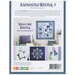 The back of the book, showcasing close up detail shots of the quilt and a creative description of the design.