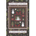 Cover of Winter Nights in the Forest featuring snowmen, cardinals, and trees on a dark background.