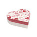 The panel quilt keepsake box, featuring Valentine's Day themed motifs from the collection, isolated on a white background.