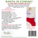 Santa is Coming! Embroidery USB