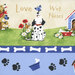 8" x 8" swatch of this fabric