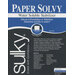 Packaging for Sulky Paper Solvy, a water-soluble stabilizer for sewing and crafts.