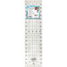 Crystal Non-Slip Ruler 4-1/2in x 18in