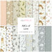  A fabric collage featuring muted baby fabric from the ABCs Of Love collection.