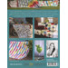 Back cover of a quilt pattern book featuring colorful quilts, recipes, and author photo.