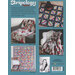 Back cover of the quilting book featuring quilt designs, a ruler, and a photo of the author.