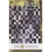 Pattern cover for Nina Supersized quilt featuring a geometric design in shades of gray and black.