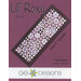 Cover of Lil' Roxy quilt pattern featuring a colorful geometric table runner design.