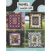Cover of Panel Mash Up! featuring four unique quilt designs in vibrant colors.