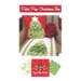 The front of the Petal Pop Christmas Tree pillow and table runner pattern.